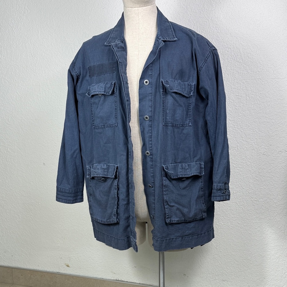BDG Men's Blue cotton blend Jacket size L ex condition